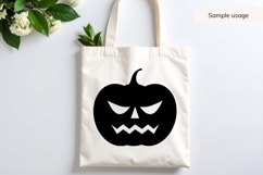 Angry Jack O Lantern Pumpkin SVG Product Image 4