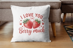 Funny Fruits Valentine&#039;s PNG Bundle Product Image 4