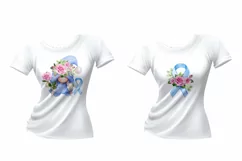 Breast Cancer PNG, Breast cancer with blue ribbon Product Image 4
