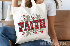 Faith PNG, Red Rhinestone Christian Bling Sublimation Design Product Image 4