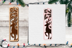 Winter Bookmark Laser Cut | Glowforge | SVG Product Image 2