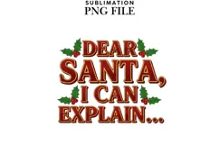 Merry Christmas png design for T-shirts Product Image 1