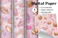 Football Background Vintage Distressed Sport Illustration Product Image 1