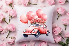Sweet Valentine Clipart, Watercolor Valentines Day Product Image 4