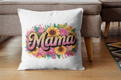 Floral Mama PNG Sublimation Bundle Product Image 4