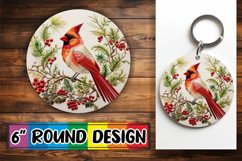 Holiday Magic 3D Embroidered Circle Ornament Product Image 1