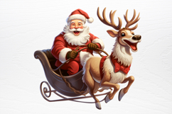 Christmas Skeleton Sublimation PNG Product Image 4