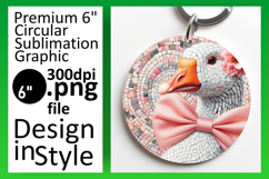 Vibrant Circle Design for Coasters , Goose Product Image 1