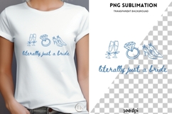 Bride png design for T-shirts Product Image 4