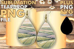 Unique Teardrop Earrings Ideas PNG, Spring Product Image 1