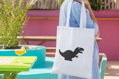 Cute Dinosaur Silhouette Embroidery Design Product Image 4