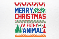 Ugly Christmas Sweater SVG Product Image 4