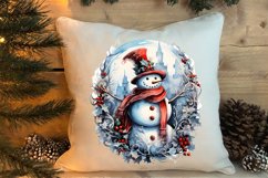 Beautiful Christmas Watercolor Clipart, Beautiful Christmas Product Image 4