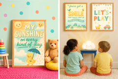 105 Nursery Prints | Kids Wall Art Set Product Image 4