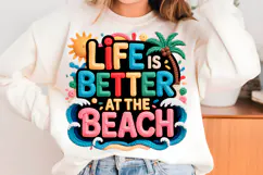 Faux Yarn Summer PNG, Beach Vibes Png Product Image 7