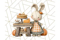 Whimsy Woods Harvest Festival Clipart PNG Files Product Image 4