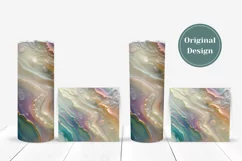 Pearl Tumbler Sublimation, Shimmer Tumbler Wrap Designs Product Image 4