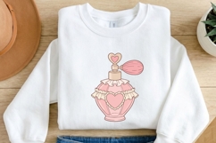 Coquette Vanity Clipart PNG SVG, Vintage Pink Aesthetic Set, Product Image 3