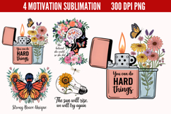 Motivation Sublimation Bundle PNG Product Image 4