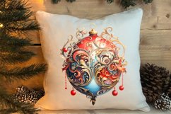 Beautiful Christmas Watercolor Clipart, Beautiful Christmas Product Image 4