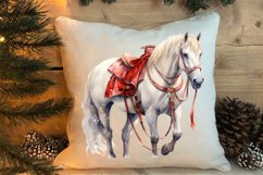 Christmas Horses Clipart, Christmas Horses Clipart Product Image 4