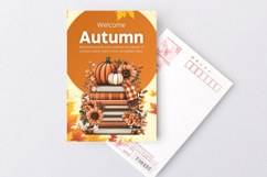 Rustic Autumn Bookscape Clipart Product Image 4