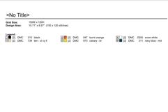 Cross stitch stay weird star pattern embroidery funny quote Product Image 4