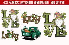 St Patricks Day Gnome Sublimation PNG Product Image 4
