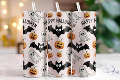 Happy Halloween Tumbler Wrap | Sublimation | Tumblers Product Image 1