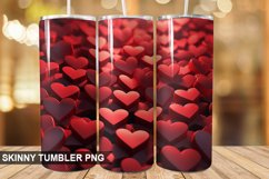 3D Valentine's Day Tumbler Design Product Image 1