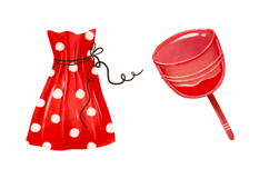 Women Health &amp; Period Care Clipart: Aesthetic Product Image 4