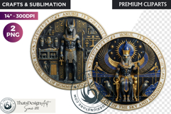 Ancient Egyptian Gods Pantheon Mythology Graphics cliparts Product Image 1