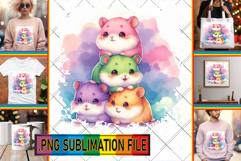 Enchanted TSHIRT Art PNG, Cute Animals Product Image 1