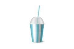 Disposable Cup. Vector Set. Product Image 13