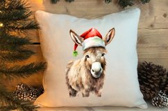 Christmas Farm Animals Sublimation Clipart Product Image 3