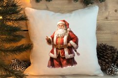 Gold Christmas Watercolor Clipart Sublimation, Christmas PNG Product Image 4