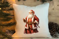 Gold Christmas Watercolor Clipart Sublimation, Christmas PNG Product Image 4