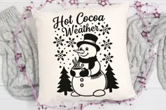 Hot Cocoa Weather Svg, Hot Chocolate Svg, Hot Cocoa Mug Svg. Product Image 5