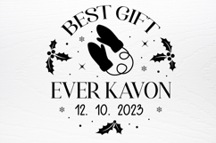 Baby Christmas Ornaments SVG Product Image 4