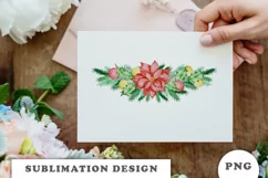 Watercolor Christmas Decor sublimation png Product Image 4