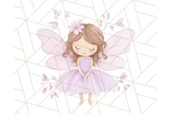 Pastel Purple Fairy Garden Clipart Enchanted Cottagecore Png Product Image 2
