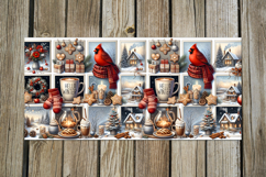 Christmas vibes | 4 winter Sublimation Mug designs Product Image 4