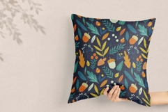 Autumn Forest Botanicals Pattern Product Image 4