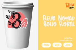 Fleur Nomad Boho Floral Monogram Product Image 1