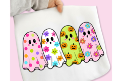 Spooky Ghost Friends Halloween PNG, Halloween PNG, Boo PNG Product Image 2