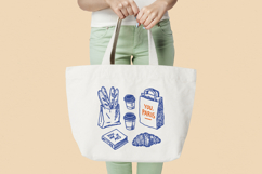 Paris Cafe Clipart Bundle, Parisian Aesthetic PNG, Cafe Life Product Image 4