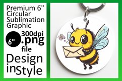 Whimsical Wildlife Ornaments - Sublimation Circle Product Image 1