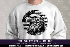 Eagle with USA Flag. Patriotic. Independence Day. 4th July. Product Image 4