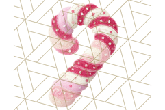 Christmas Clipart, Crafter’s Christmas Paper and Fabric Art Product Image 4