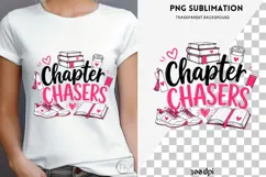 Book besties png design for T-shirts Product Image 3